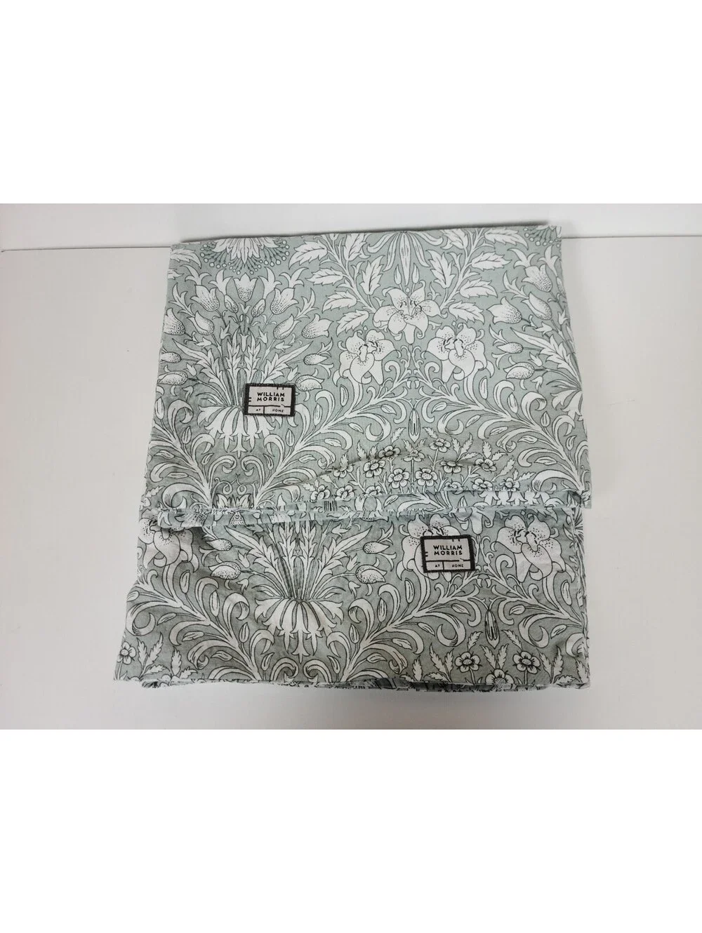 William Morris At Home Blue Floral Pillowcase Pair